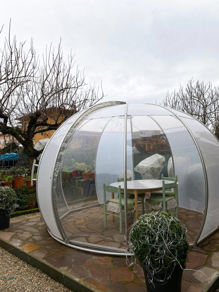 colazione iglu giardino